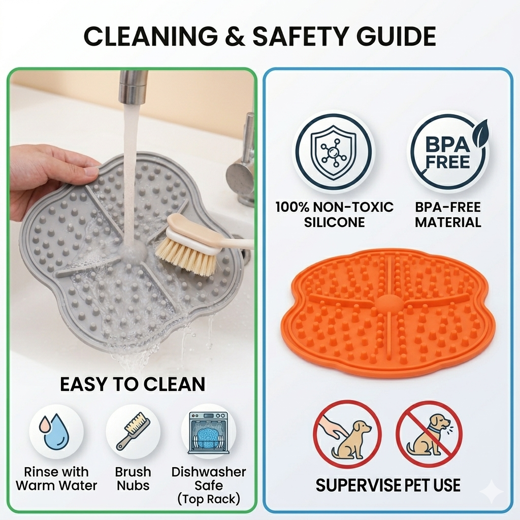 Slow Feeder Lick Mat for Dogs & Cats – Anxiety Relief & Healthy Digestion - Image 6