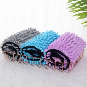 Dog Bath Robe Towel — Quick Dry Absorbent Microfiber Pet Towel for Dogs & Cats